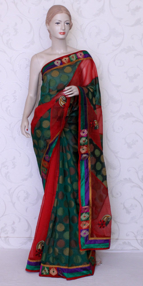 Designer Cot-Silk Kota Saree 11946