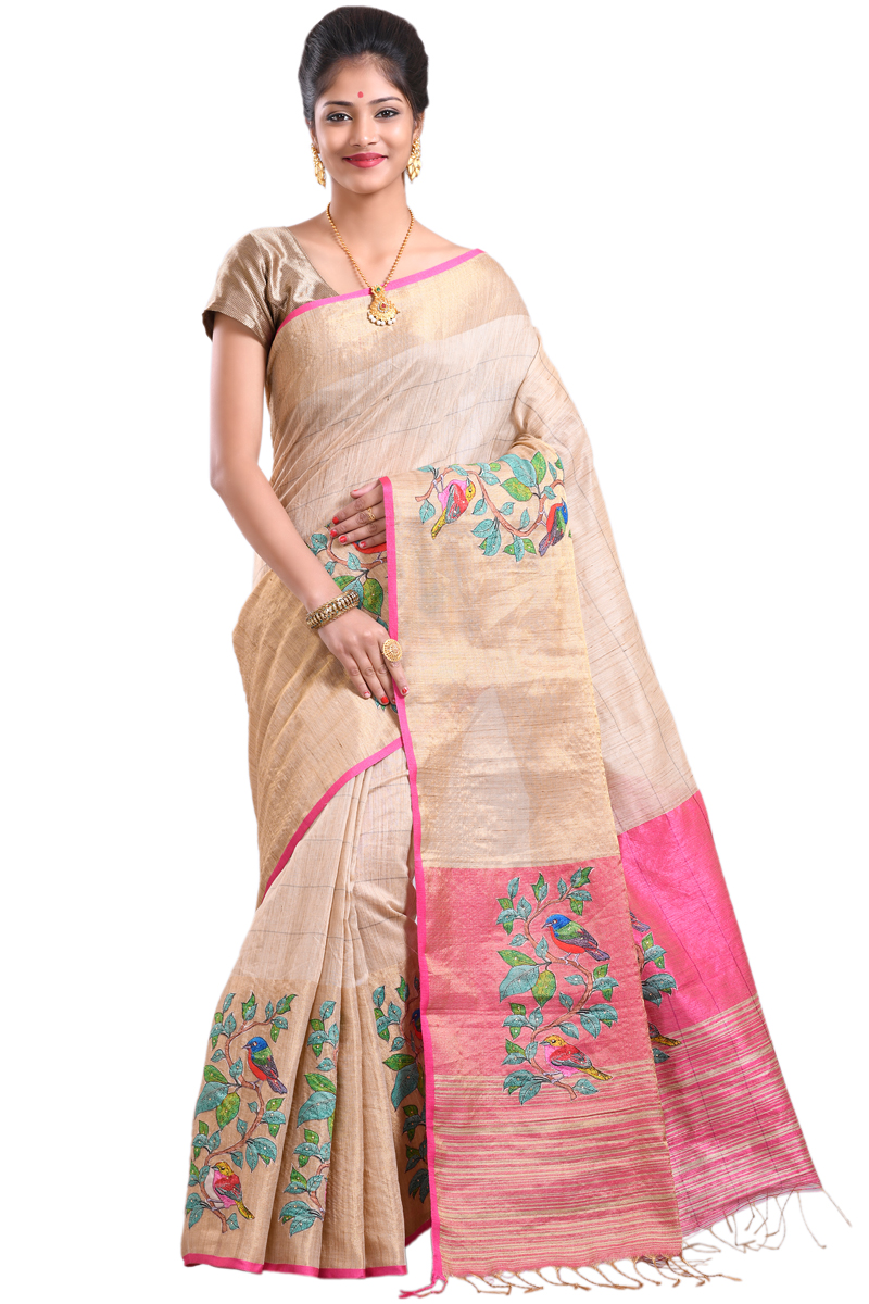 Chanderi Saree Online - Designer Sarees Rs 500 to 1000 - SareesWala.com