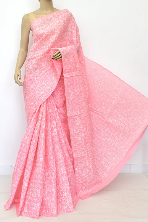 chikan sarees party wear